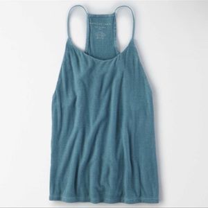 AMERICAN EAGLE soft and sexy bungee strap tank